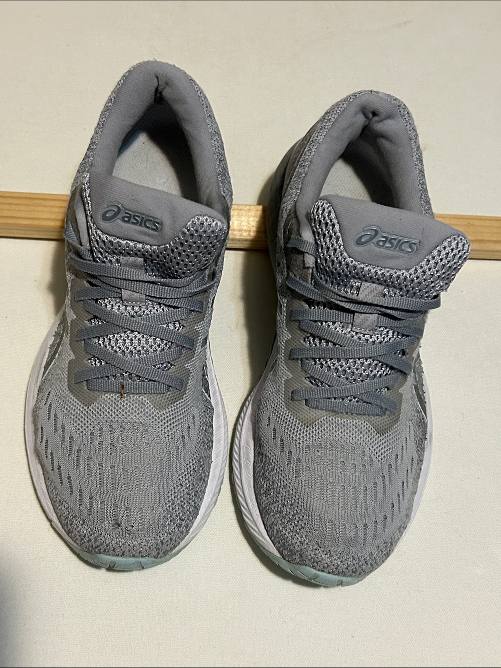 ASICS Gray Men's Athletic Running Shoes